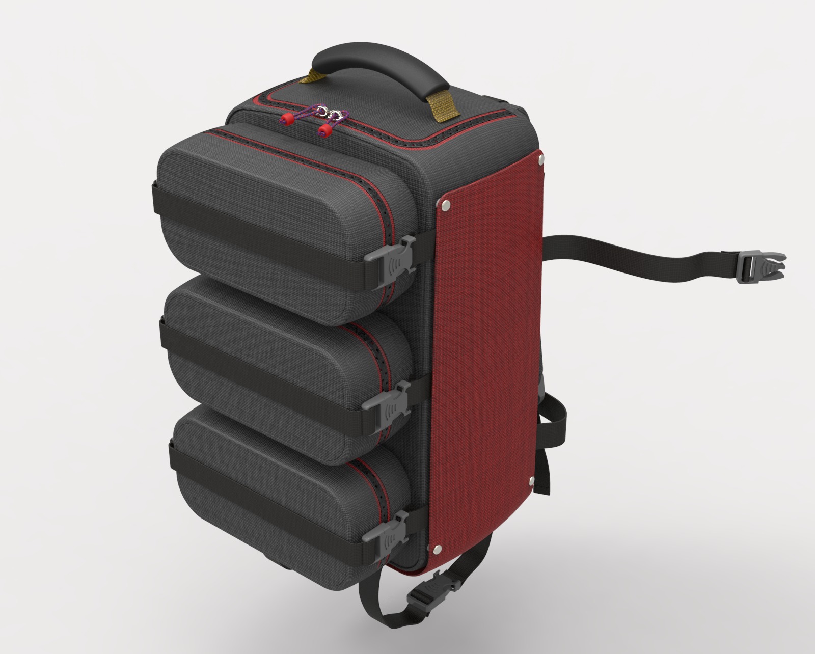Backpack 3D print model_4