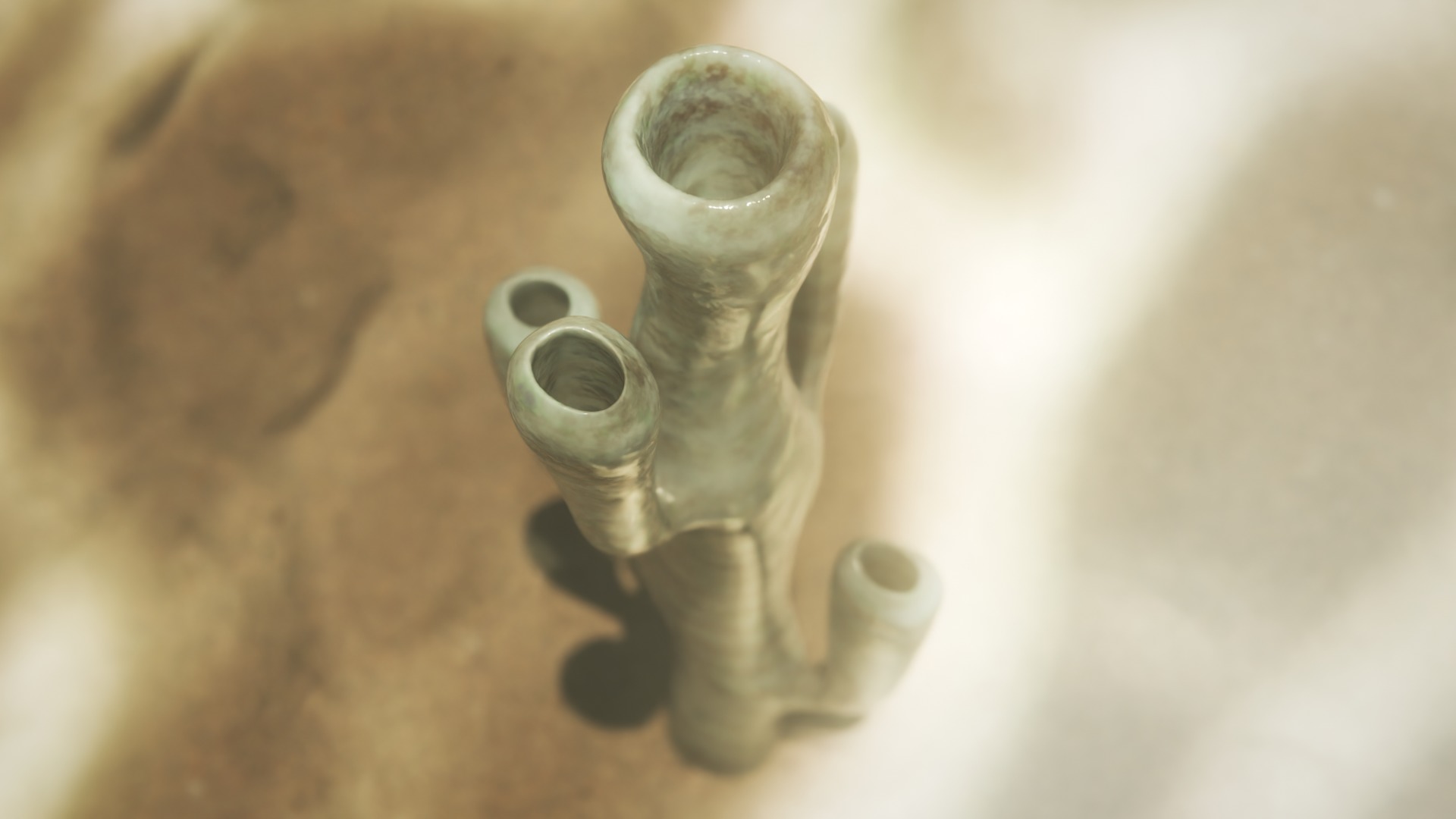 Vauxia Low-poly 3D model_1