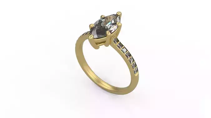 Woman Solitaire 1138