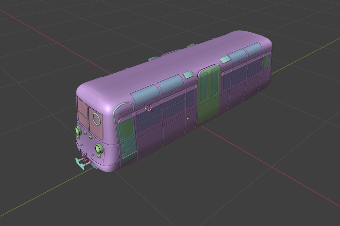 1949 Southend on Sea Pier Railway 4 Wheel Single Deck Car 3D print model_8