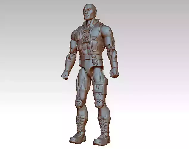 Lothar - ARTICULATED POSEABLE ACTION FIGURE 120mm