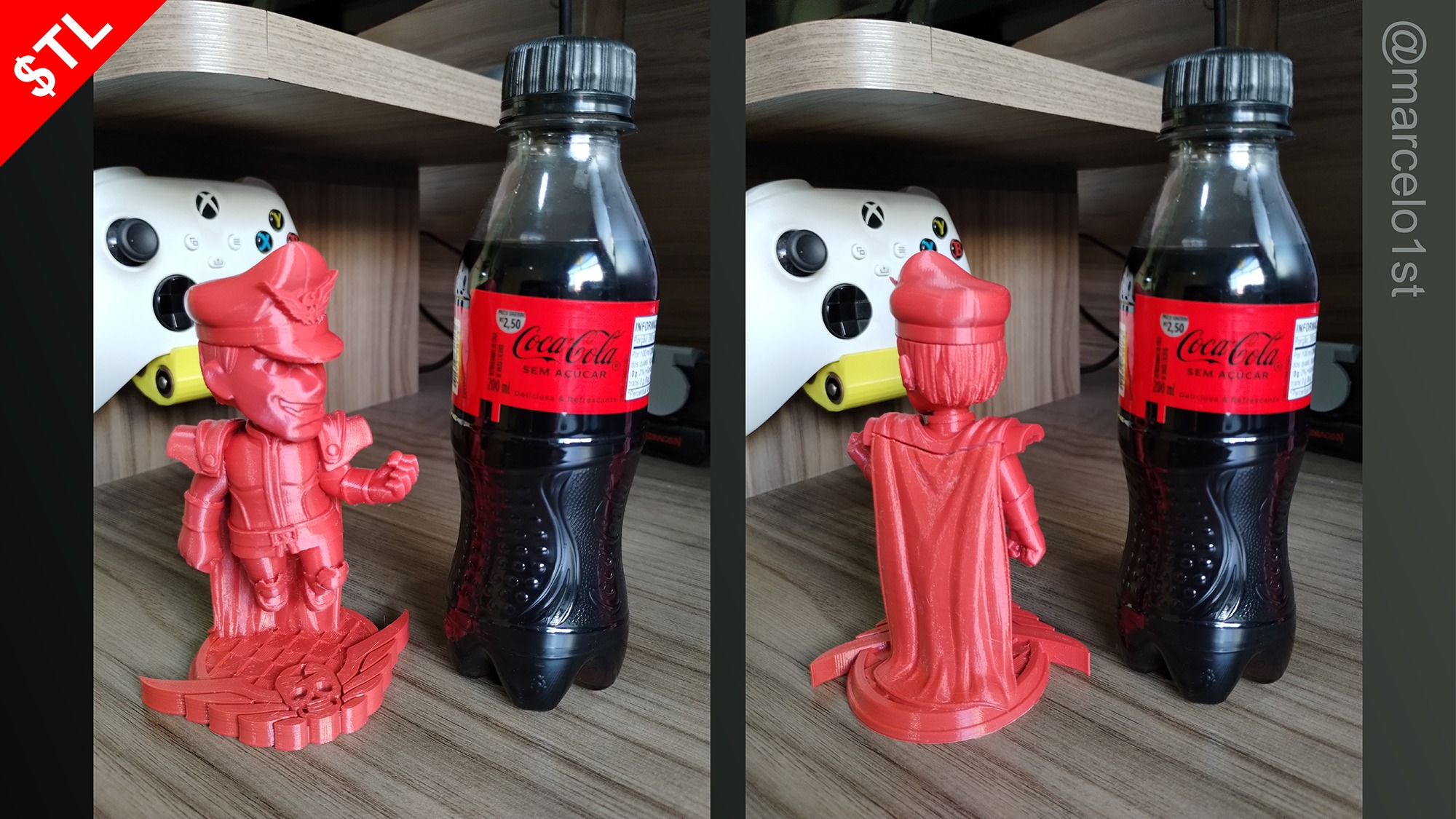 CUTE Street Fighter 2 - M Bison 3D Model - Printable STL File 3D print model_4