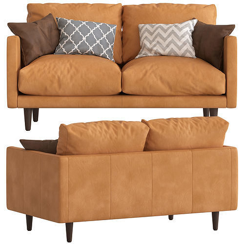 Temple and Webseter Carson 2 Seater Sofa 3D model 5