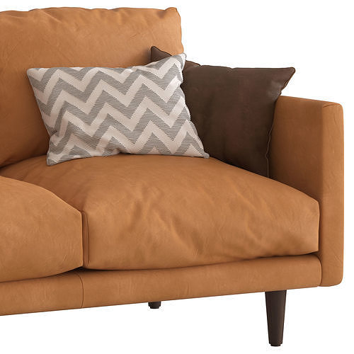 Temple and Webseter Carson 2 Seater Sofa 3D model 4