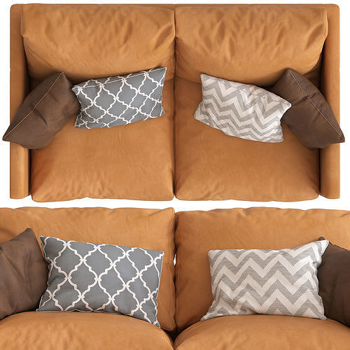 Temple and Webseter Carson 2 Seater Sofa 3D model 6