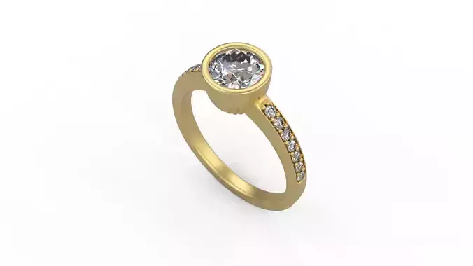 Woman Solitaire 1156