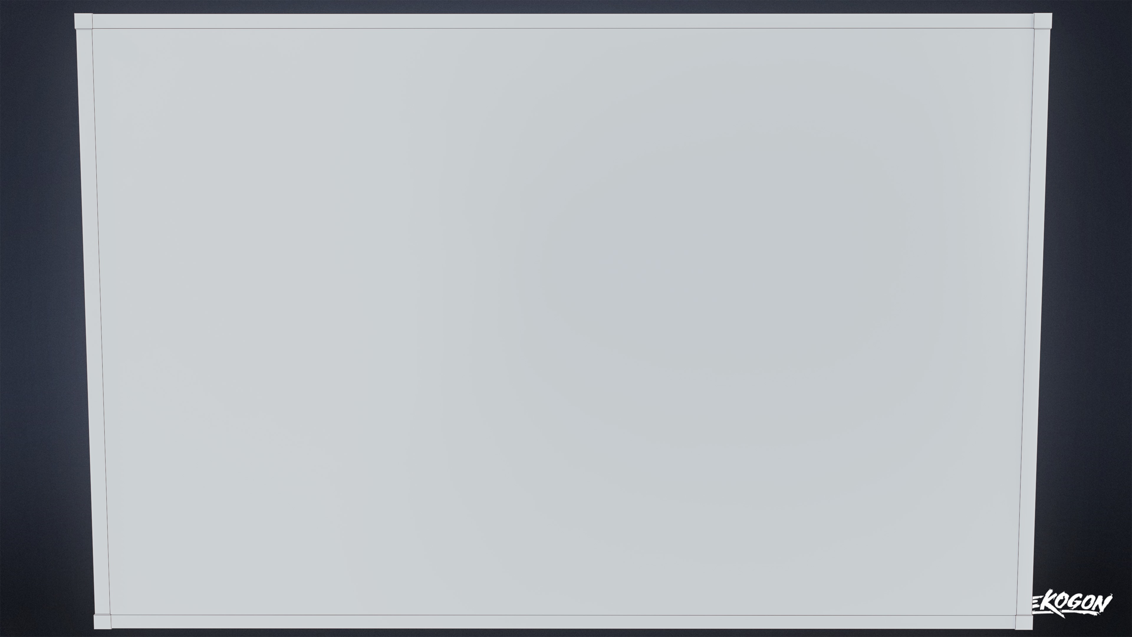 LAUNDROMAT - Board Wall 02 - LOW POLY AND NANITE Low-poly 3D model_9