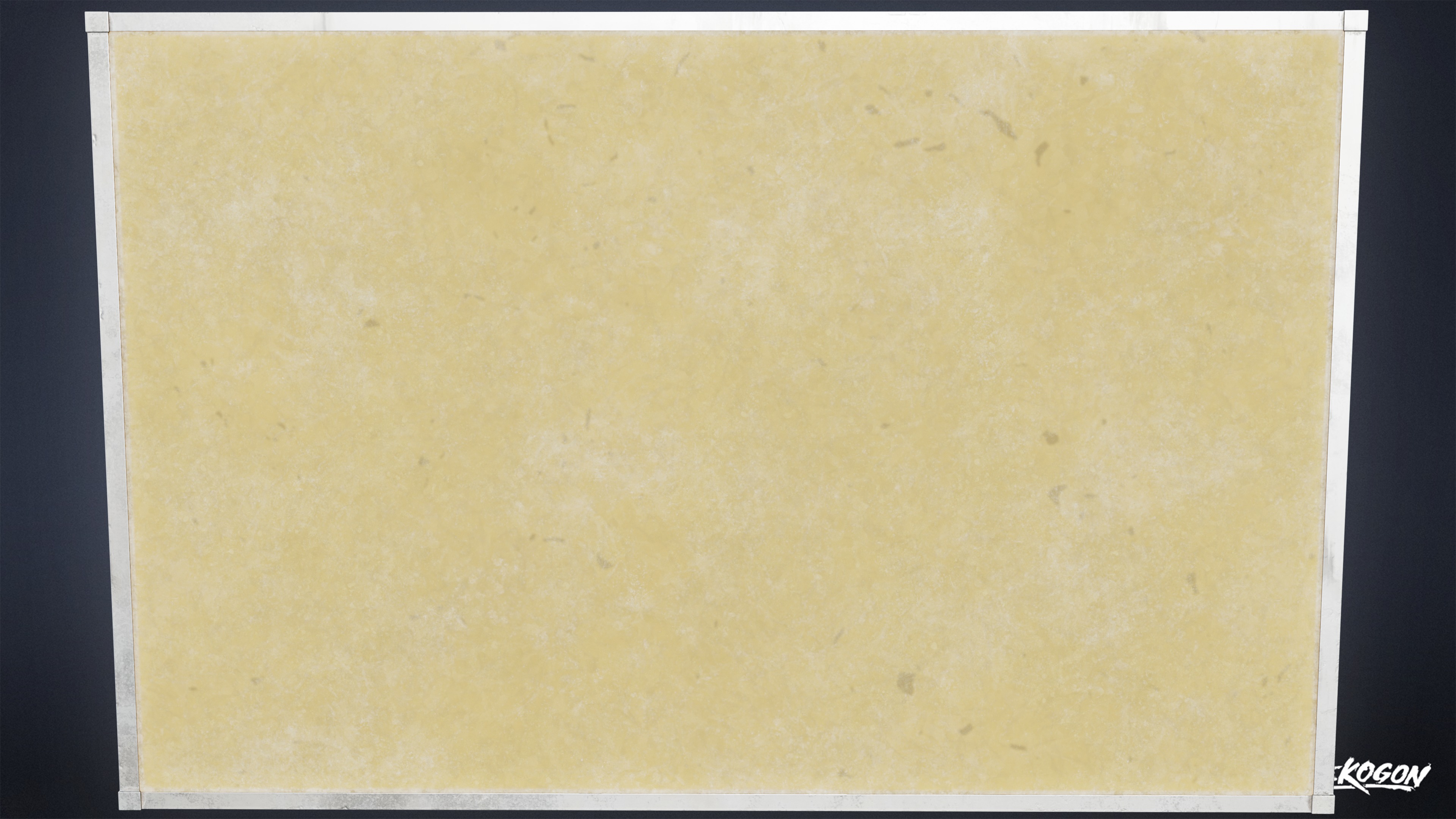 LAUNDROMAT - Board Wall 02 - LOW POLY AND NANITE Low-poly 3D model_3