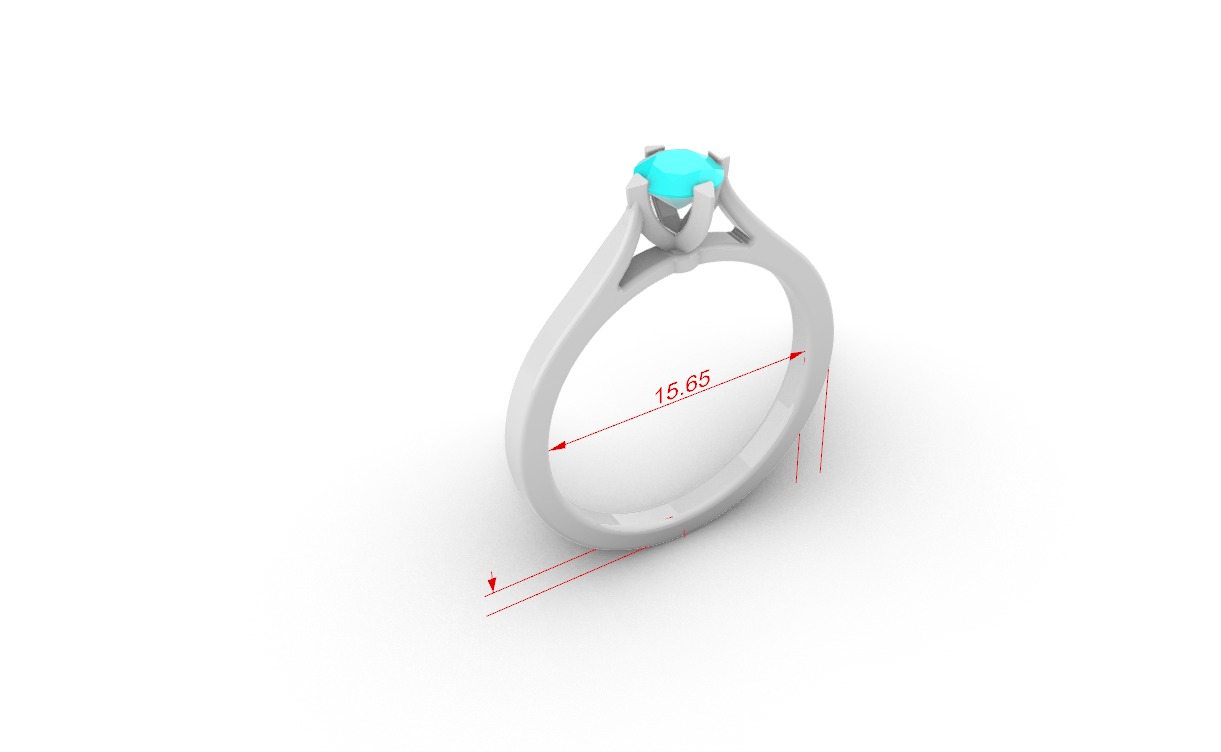 ENGAGEMENT RING 7 3D print model_5