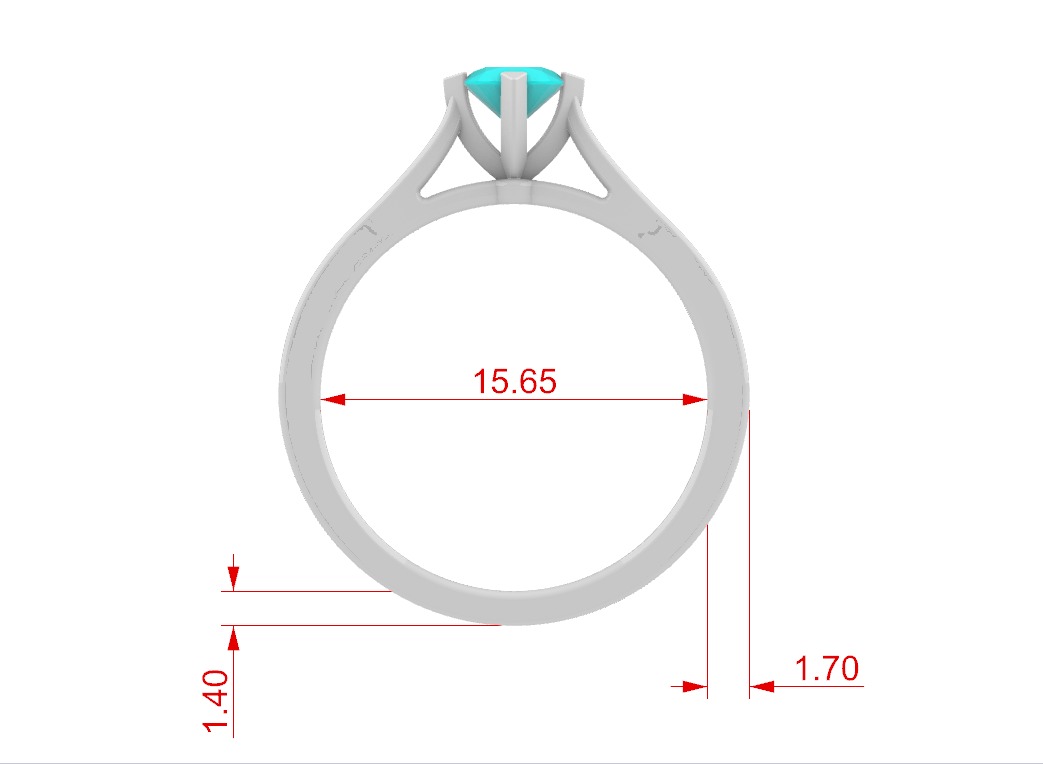 ENGAGEMENT RING 7 3D print model_4
