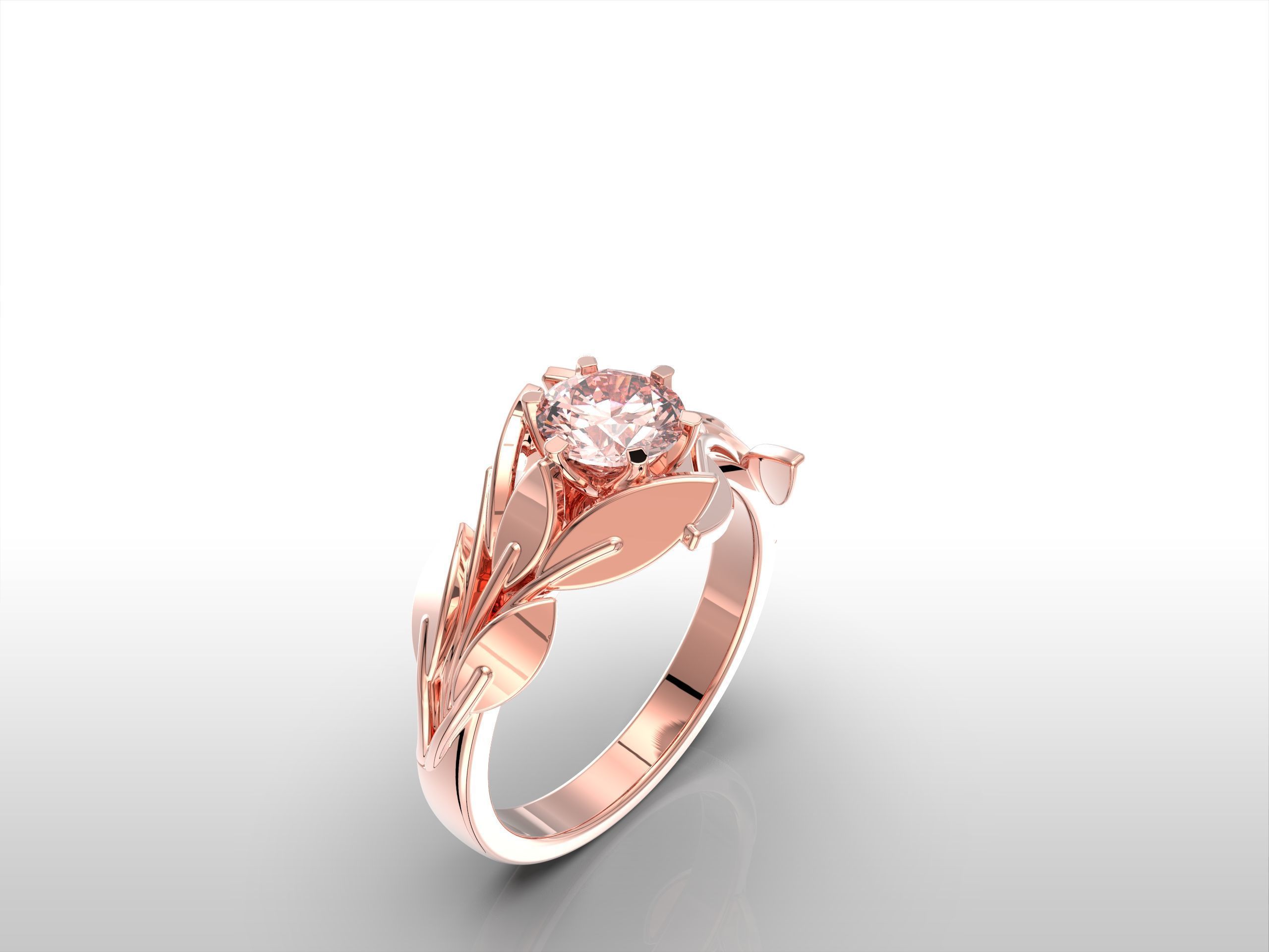 ENGAGEMENT RING 8 3D print model_11