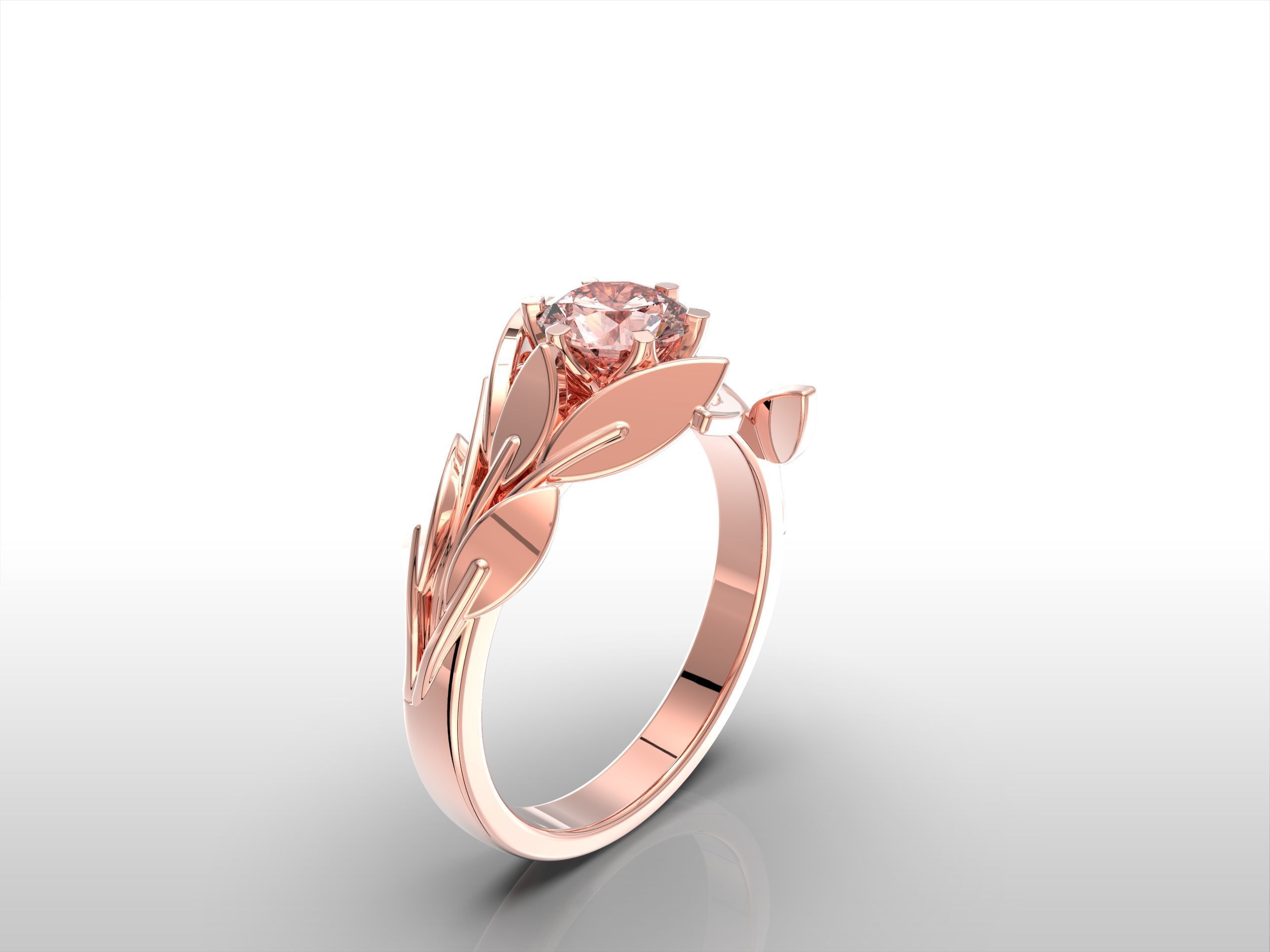 ENGAGEMENT RING 8 3D print model_9