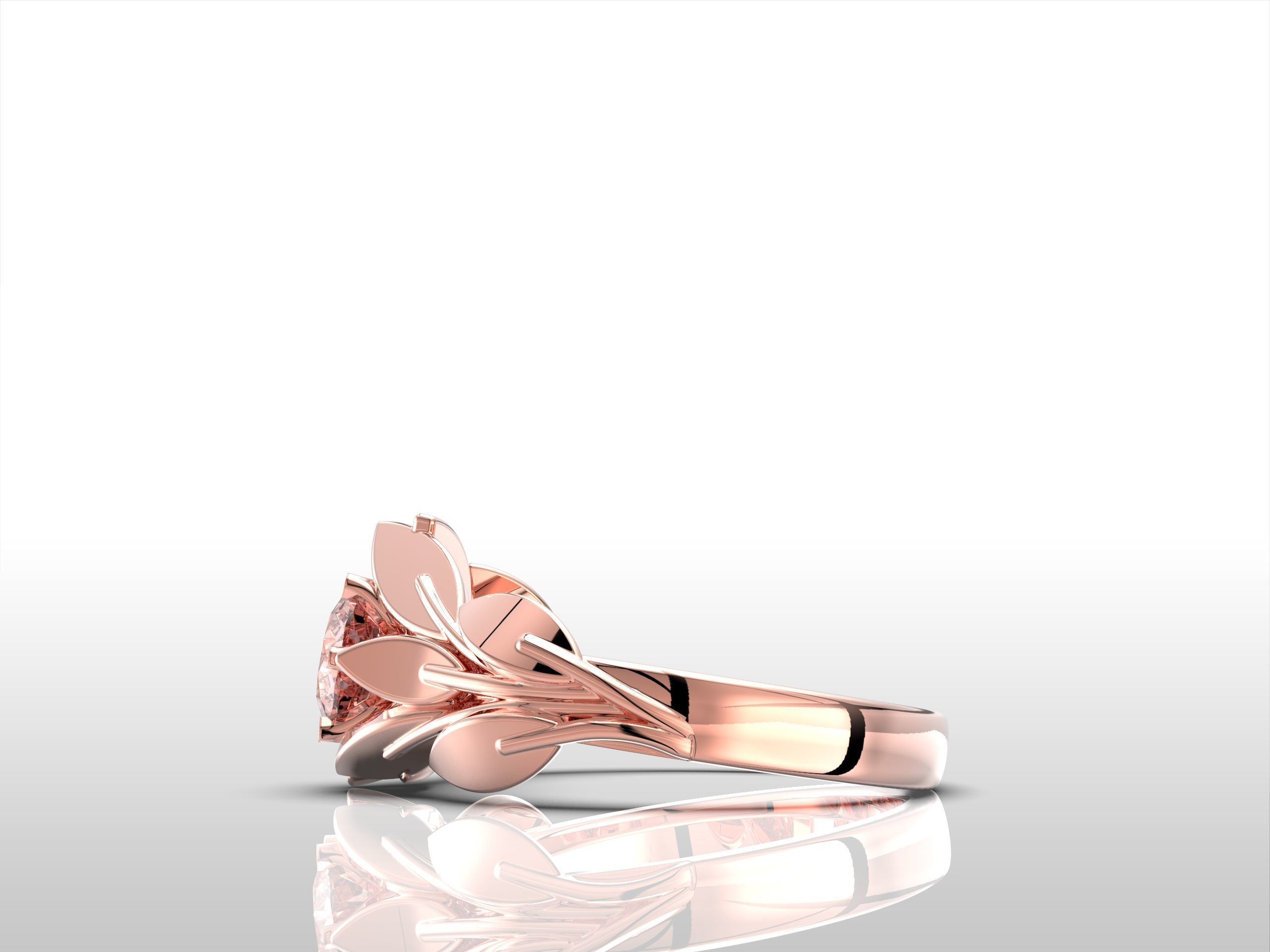 ENGAGEMENT RING 8 3D print model_8