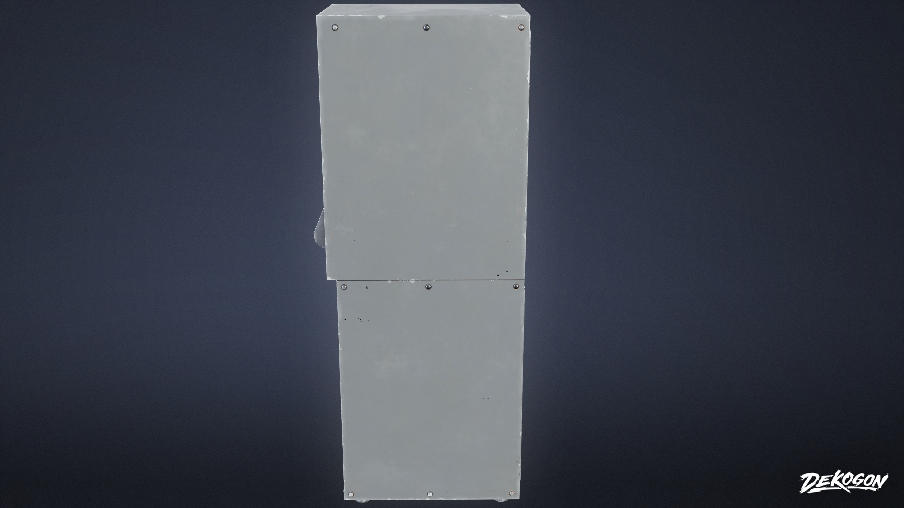 LAUNDROMAT - Change Machine 01 - LOW POLY AND NANITE Low-poly 3D model_2