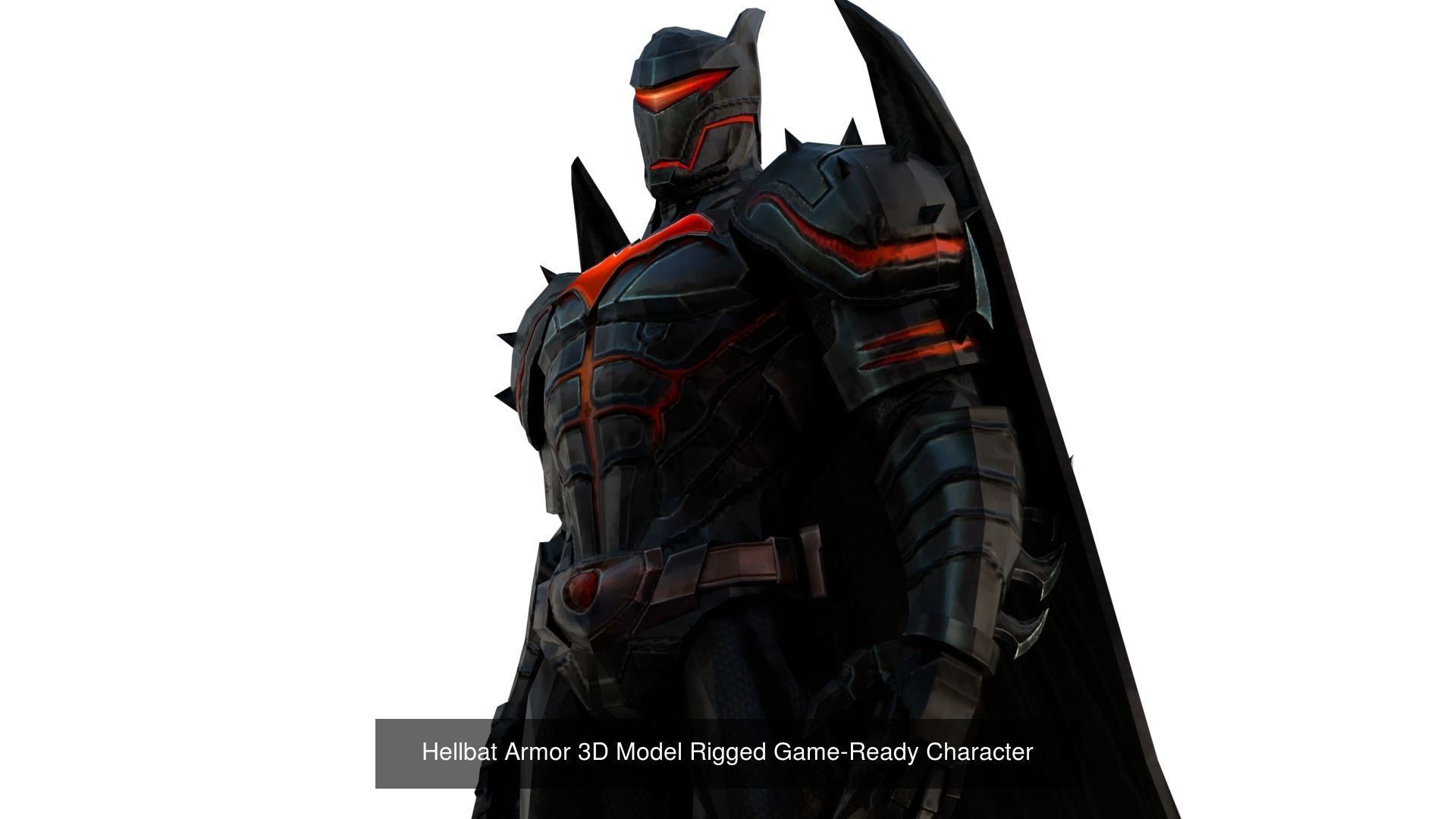 Epic Superhero and Villain Duo 3D Model Collection Rigged _8