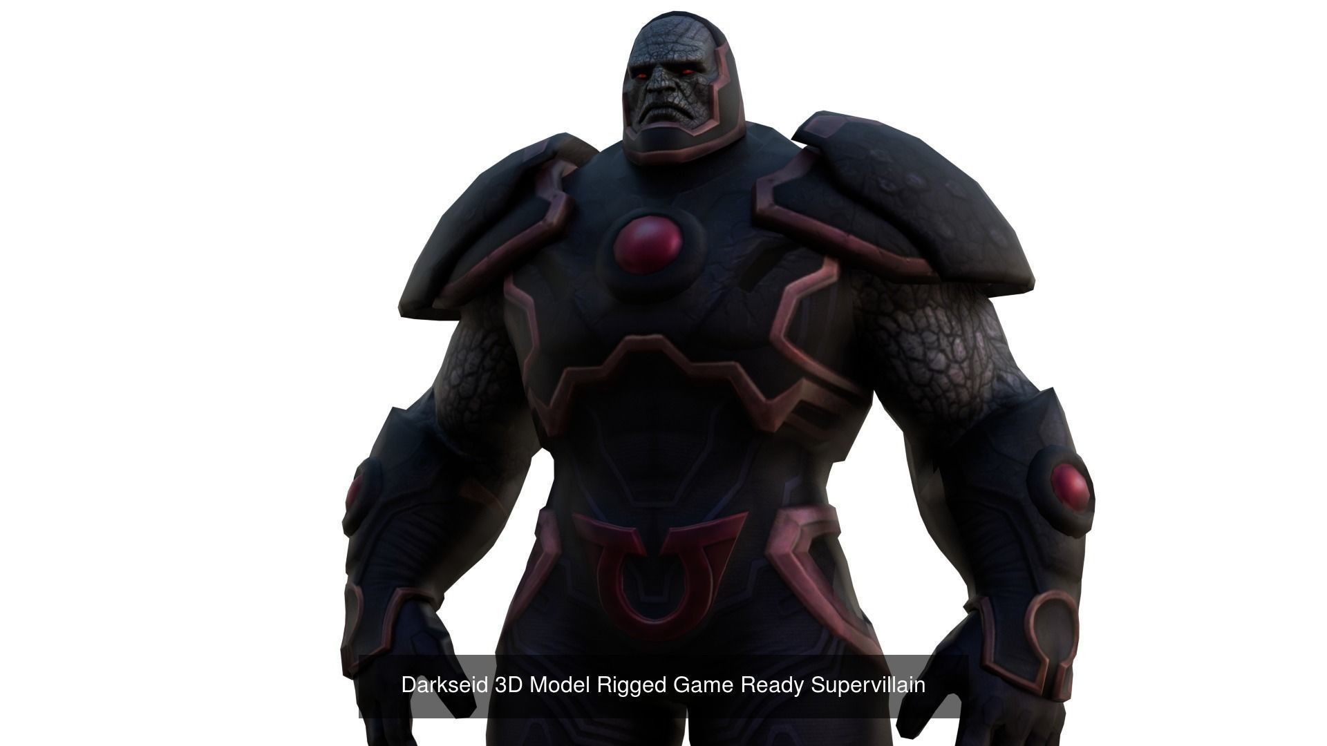 Epic Superhero and Villain Duo 3D Model Collection Rigged _9