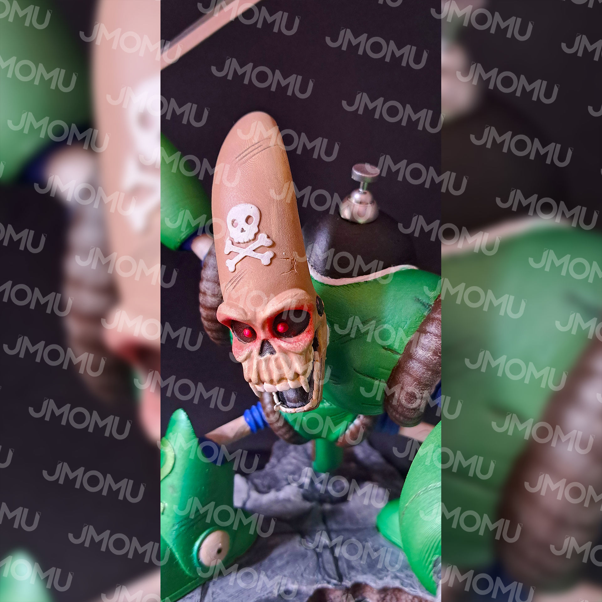 Pirate Robot Figure 3D print model_3