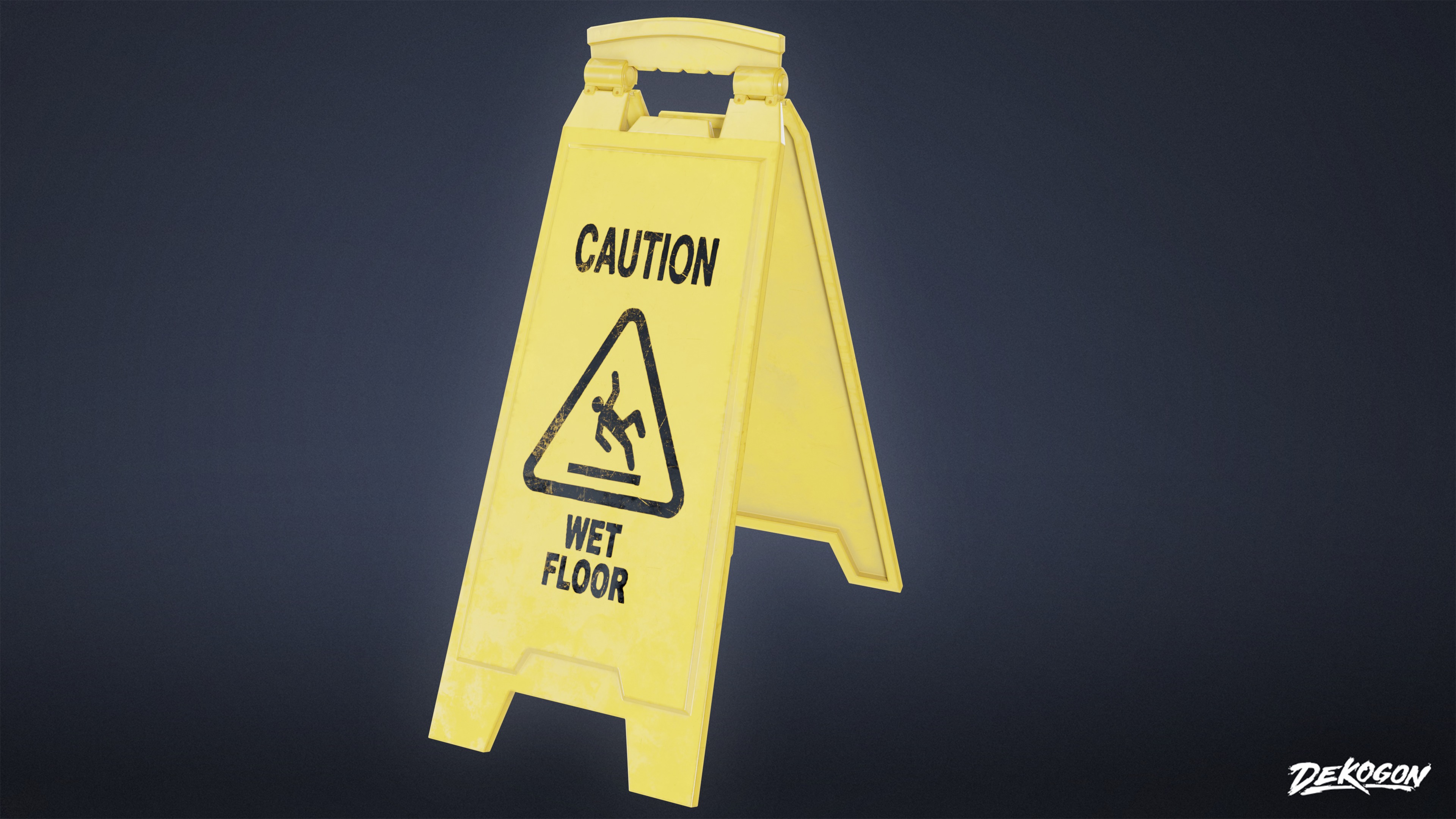 LAUNDROMAT - Cleaning Set 01 - LOW POLY AND NANITE Low-poly 3D model_1