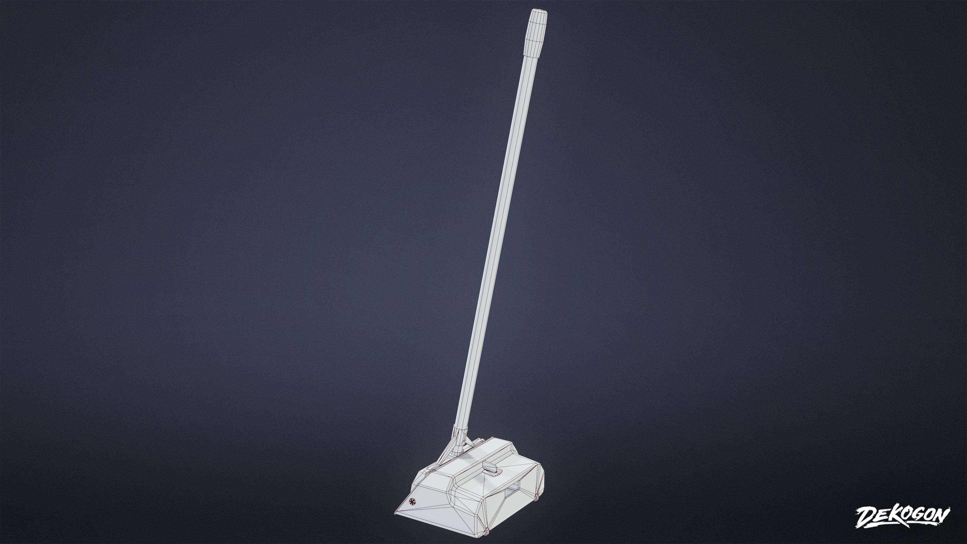 LAUNDROMAT - Cleaning Set 01 - LOW POLY AND NANITE Low-poly 3D model_8