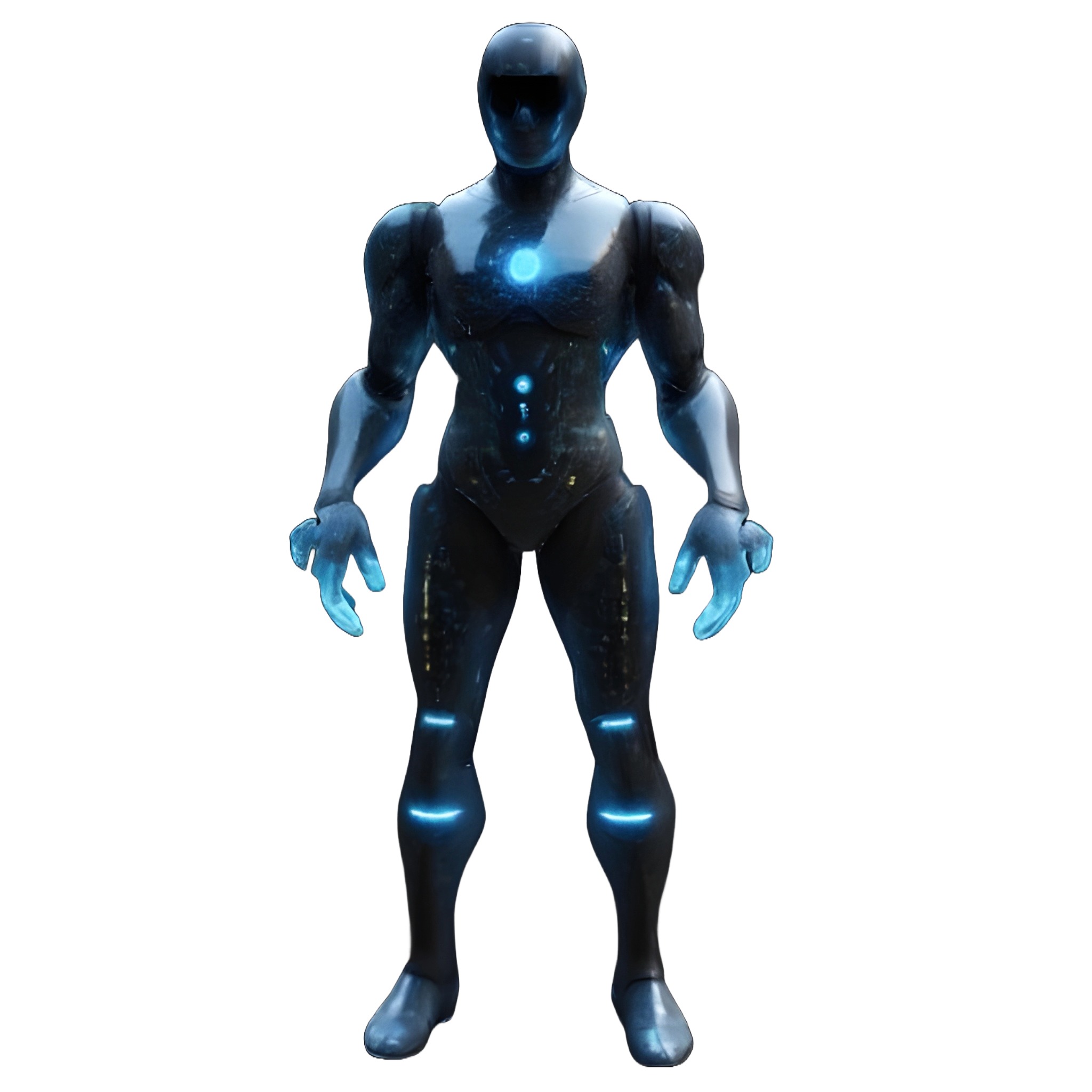 Sci-Fi Robot Warriors Collection 3D print model_1