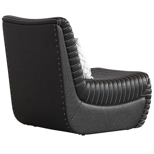 Vical Almstock Armchair 3D model 6