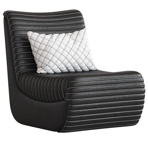 Vical Almstock Armchair 3D model 4
