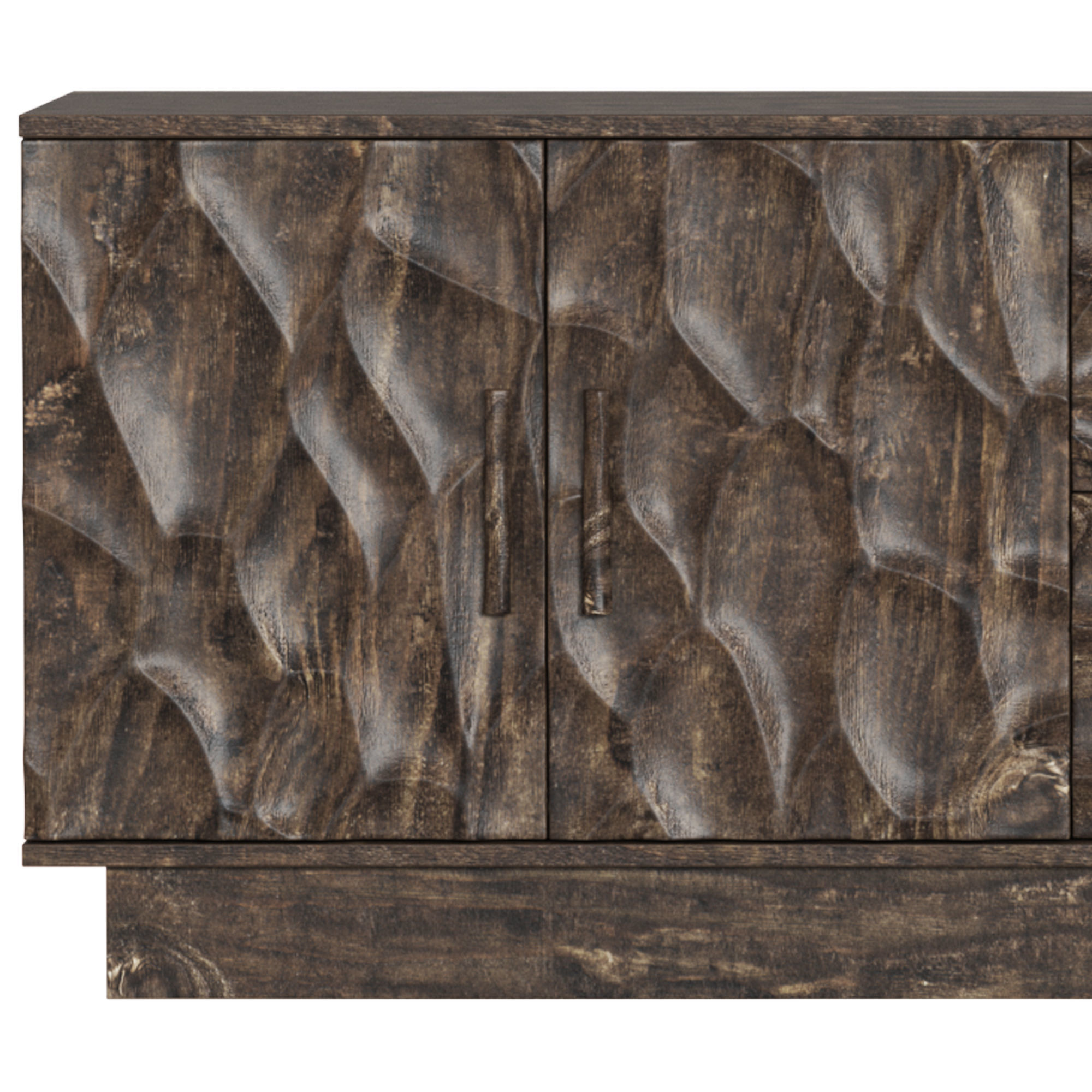 Vical Wardrobe Beard and TV Stand Beard 3D model_4