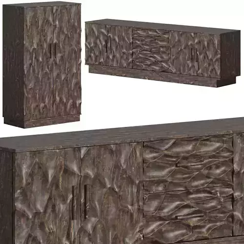 Vical Wardrobe Beard and TV Stand Beard