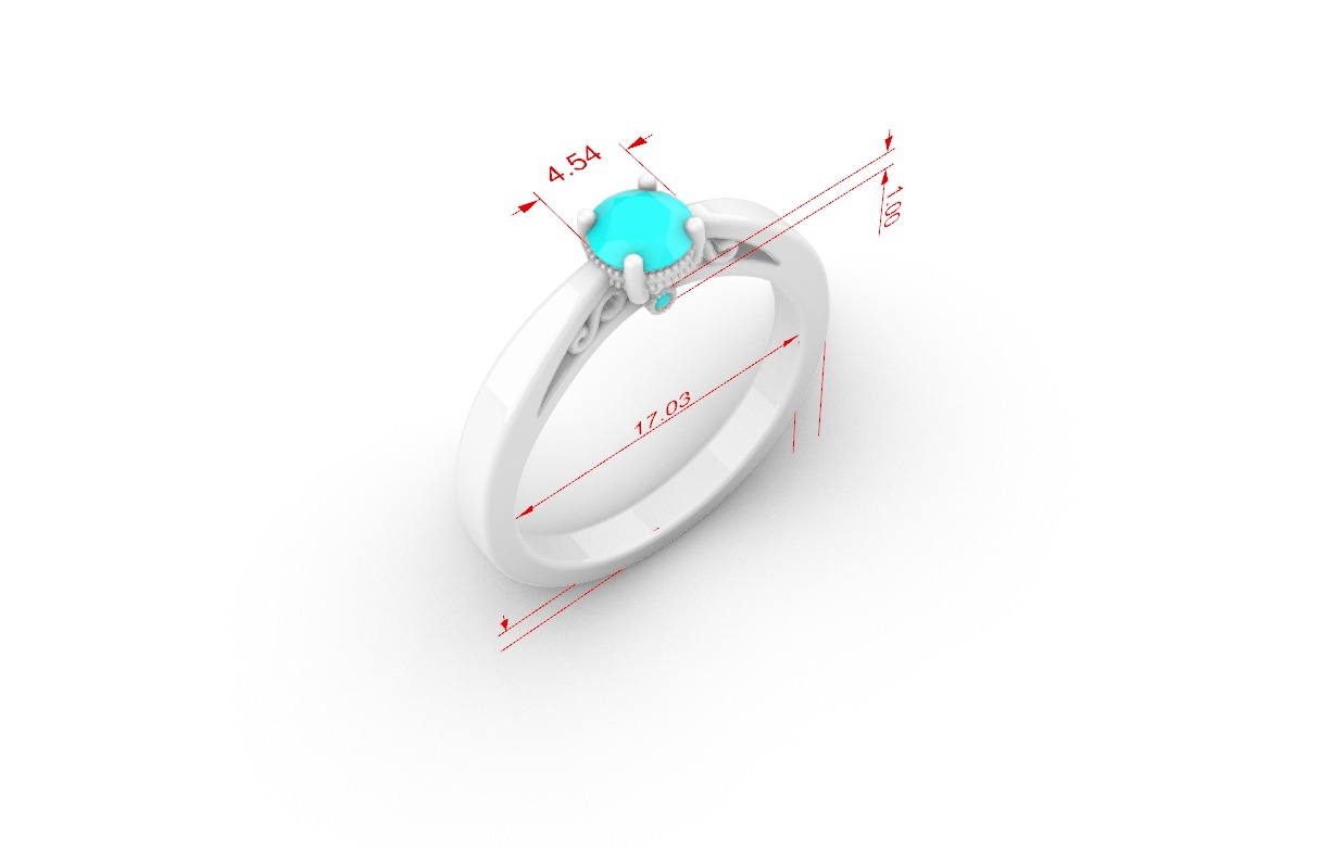ENGAGEMENT RING 11 3D print model_5