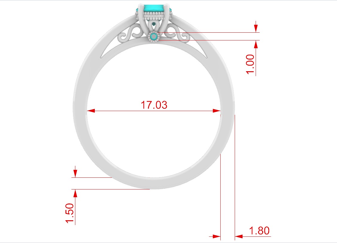 ENGAGEMENT RING 11 3D print model_4
