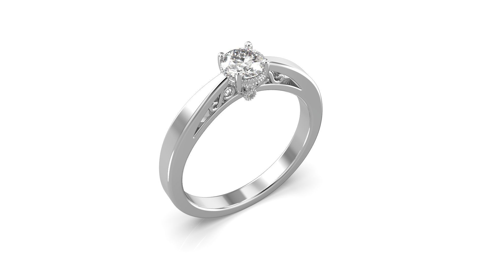 ENGAGEMENT RING 11 3D print model_2