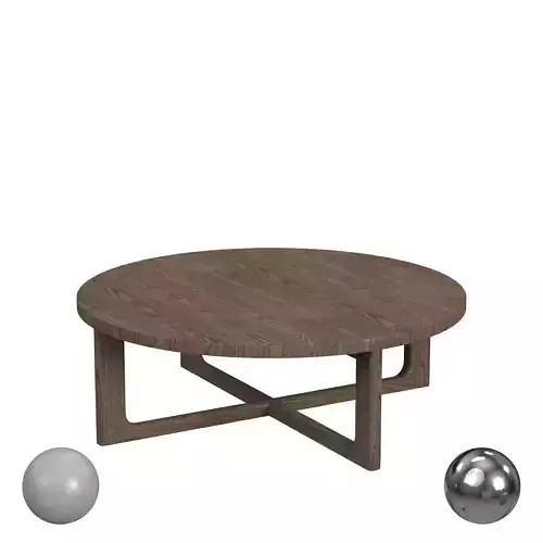 Bassett Furniture Reston Round Cocktail Table