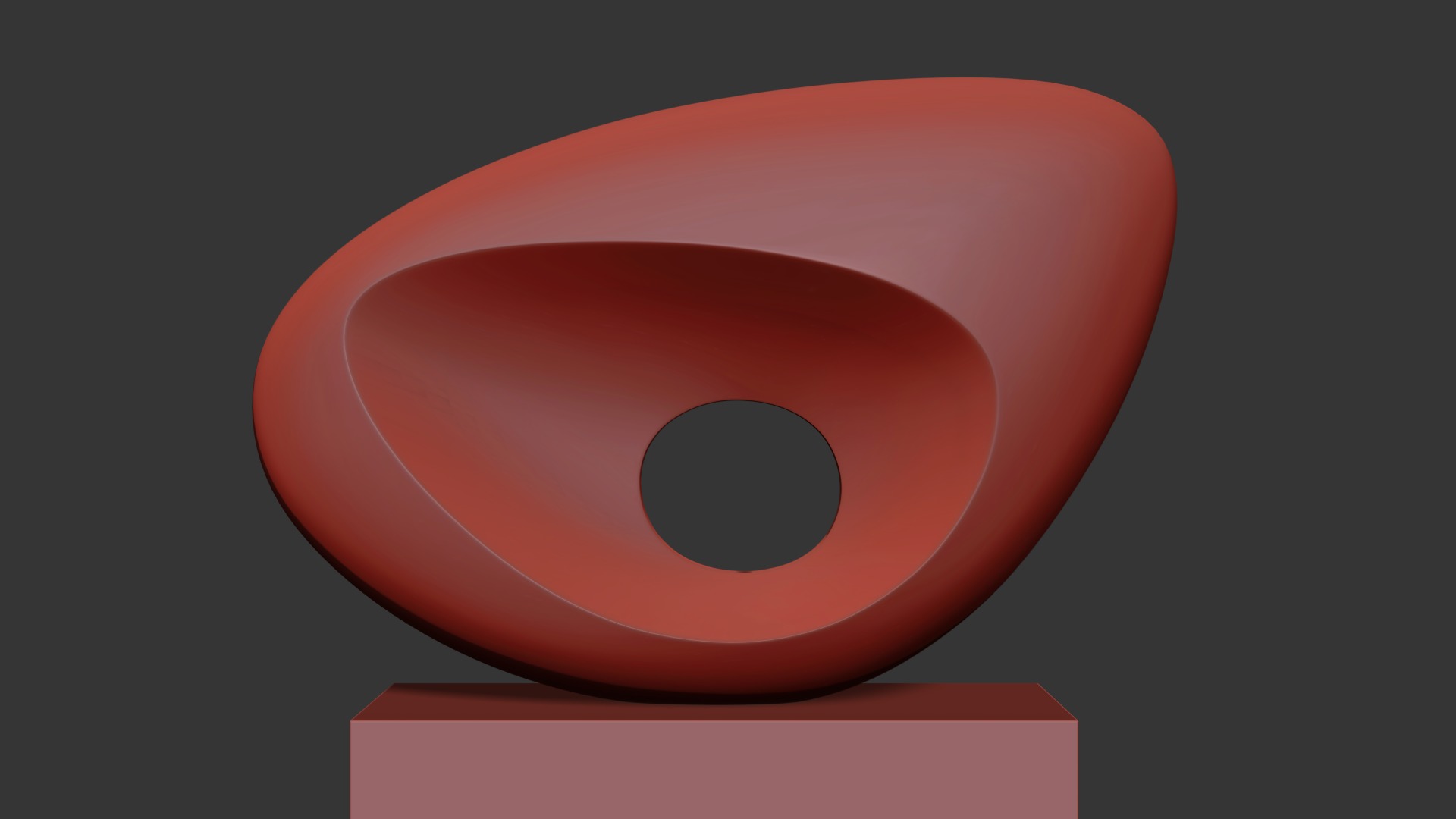 Abstract sculpture by Christophe Conder 3D model_7