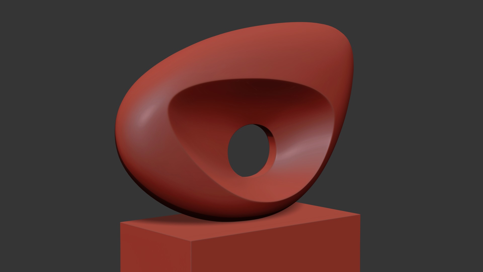 Abstract sculpture by Christophe Conder 3D model_8