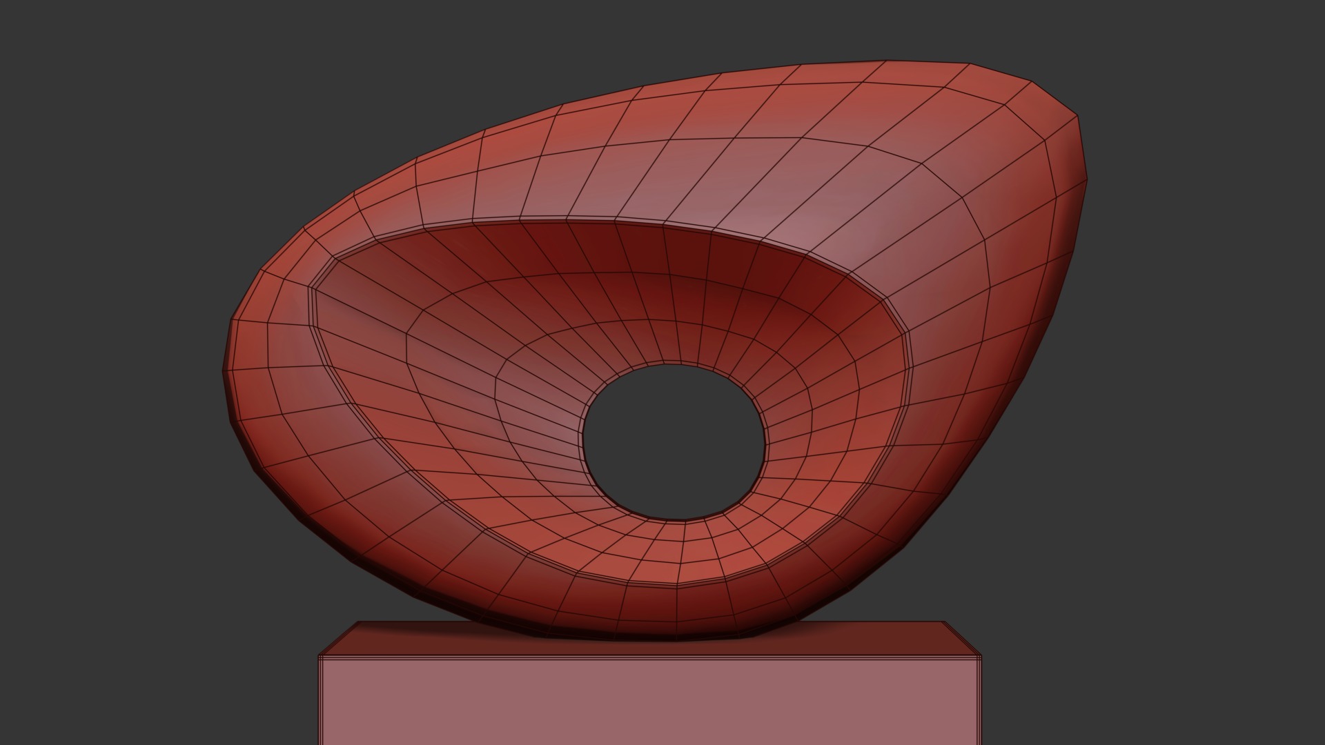 Abstract sculpture by Christophe Conder 3D model_5