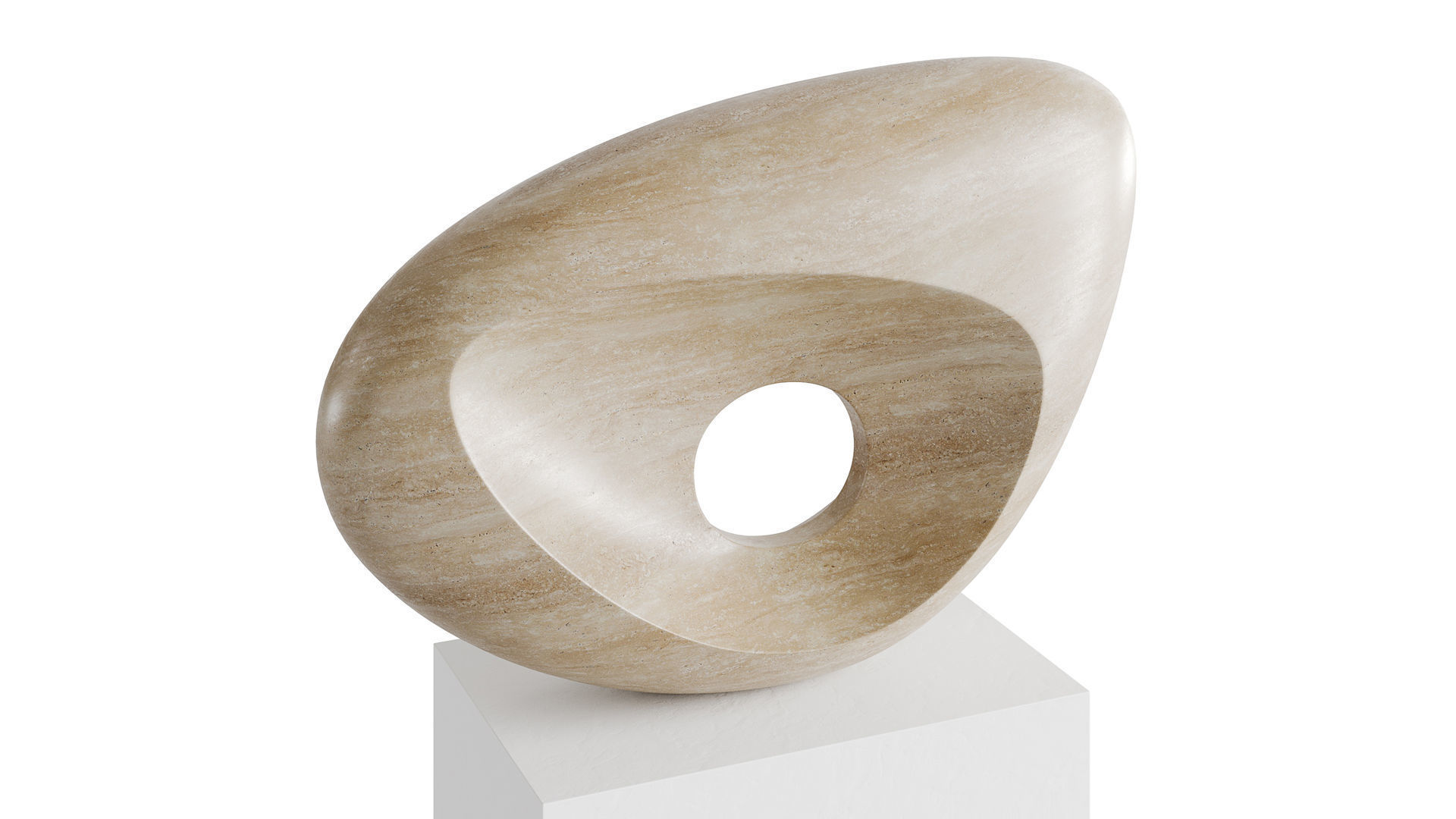 Abstract sculpture by Christophe Conder 3D model_1