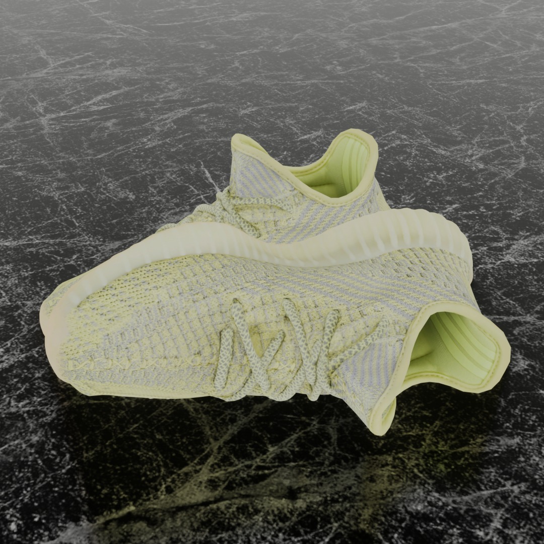 Yeezy Boost 350 V2 Antlia 3D SHOES Low-poly 3D model_1
