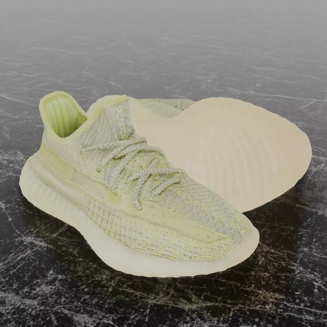 Yeezy Boost 350 V2 Antlia 3D SHOES Low-poly 3D model_0