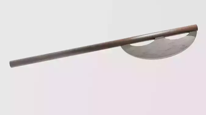 Ancient Egyptian Crescent Moon Axe - 3D Model