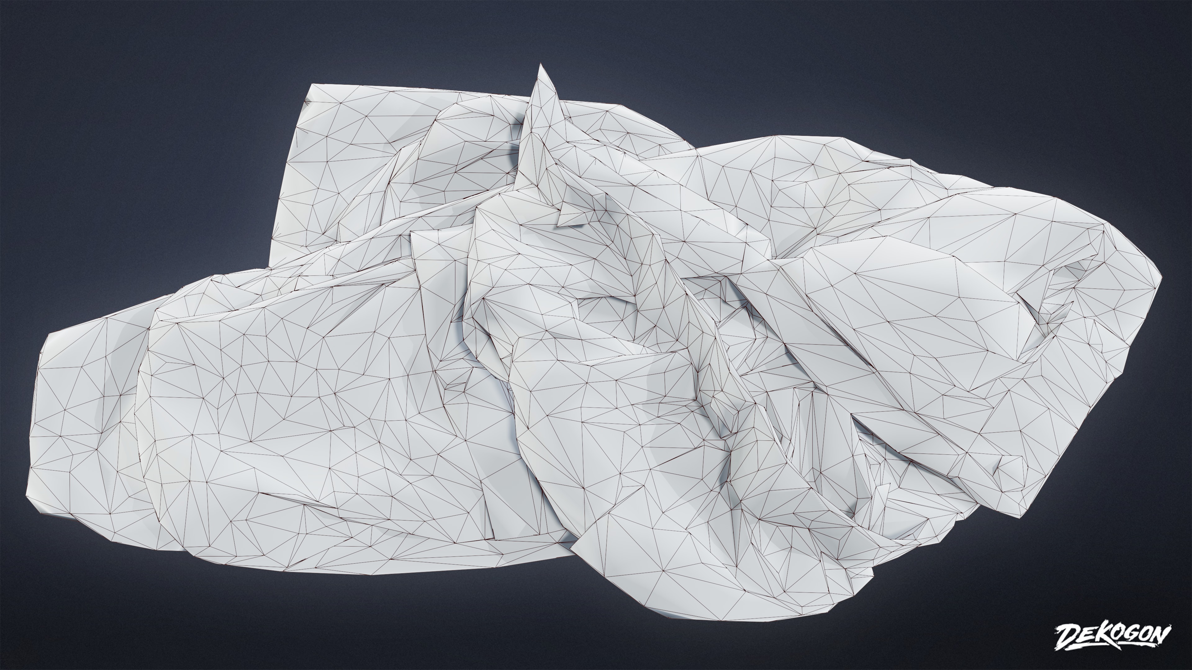 LAUNDROMAT - Clothes Dirty 05 - LOW POLY AND NANITE Low-poly 3D model_8