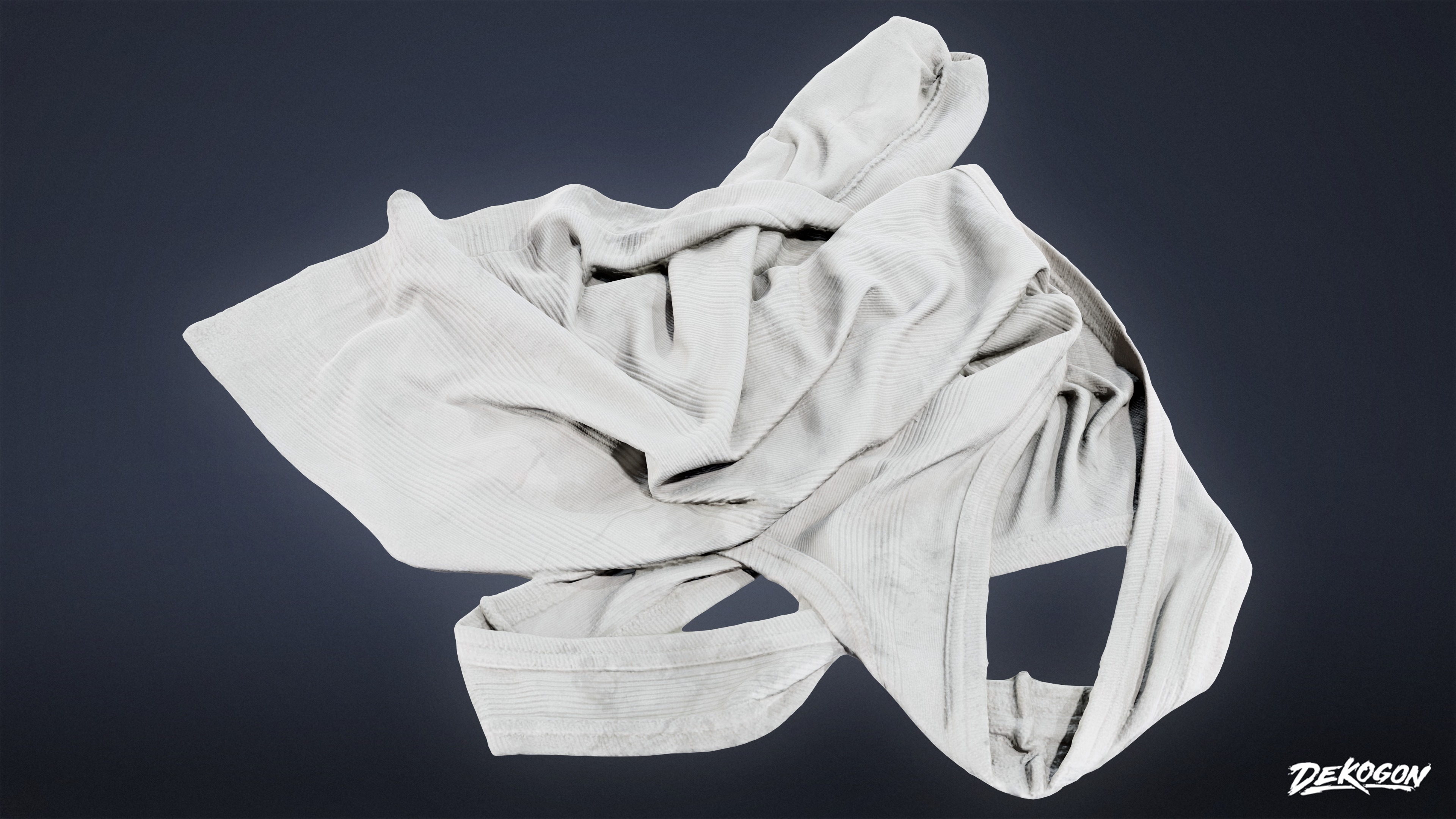 LAUNDROMAT - Clothes Dirty 05 - LOW POLY AND NANITE Low-poly 3D model_6