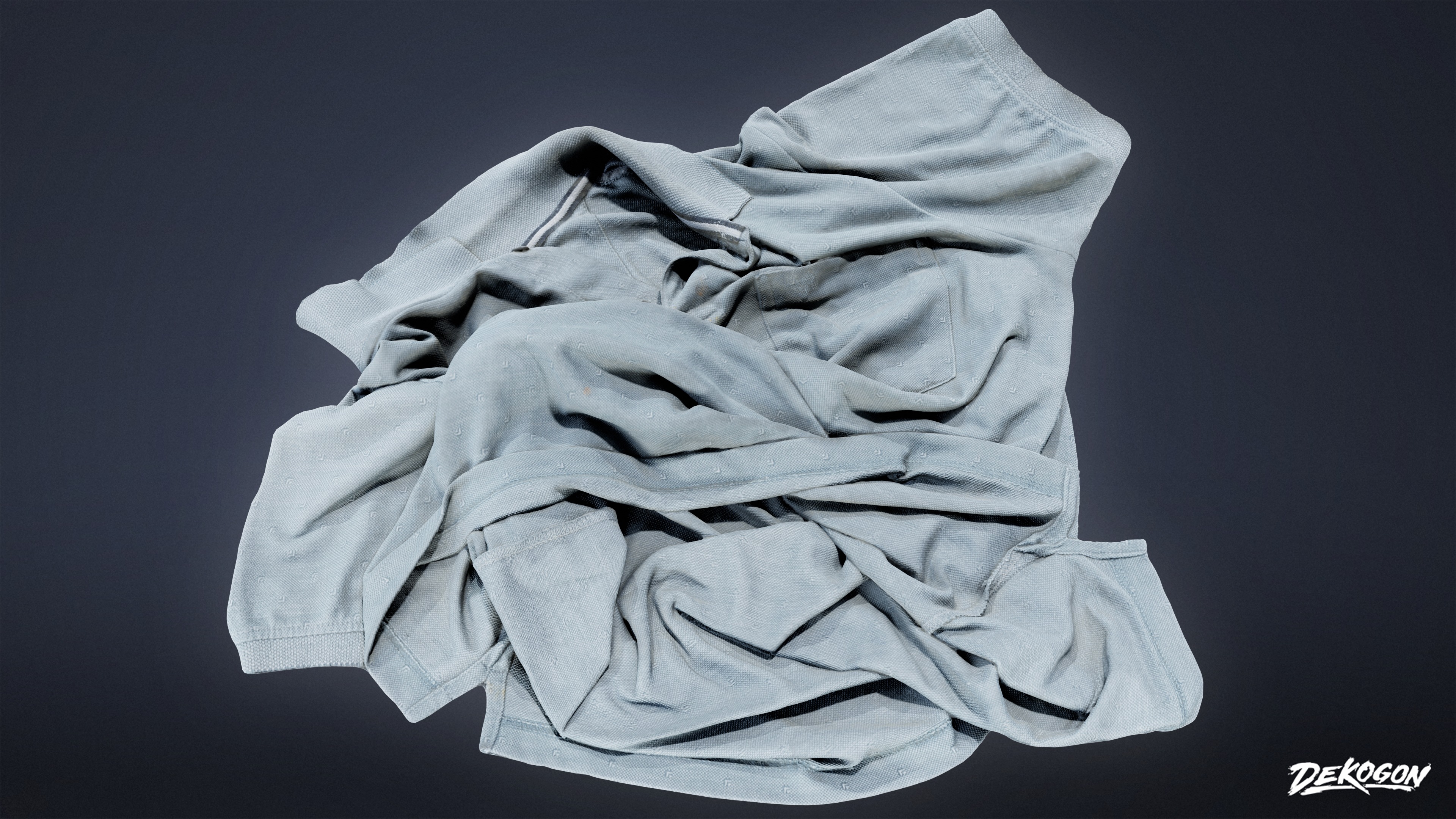 LAUNDROMAT - Clothes Dirty 05 - LOW POLY AND NANITE Low-poly 3D model_4