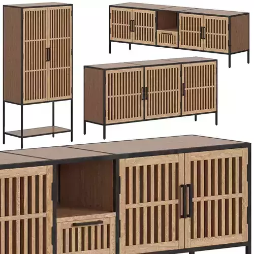 VICAL TV Stand Gaffney and Buffet Gaffney