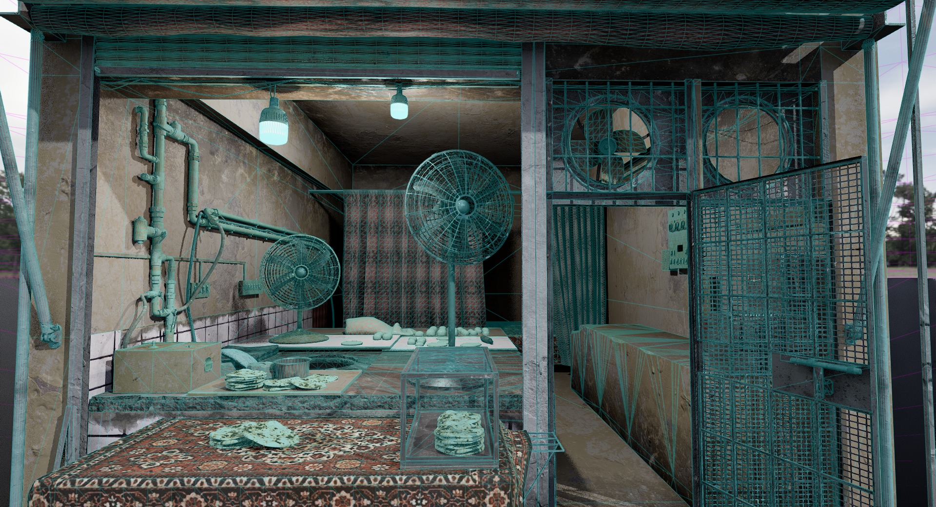 Nan Shop 3D Model By zambeelstudios Low-poly 3D model_17