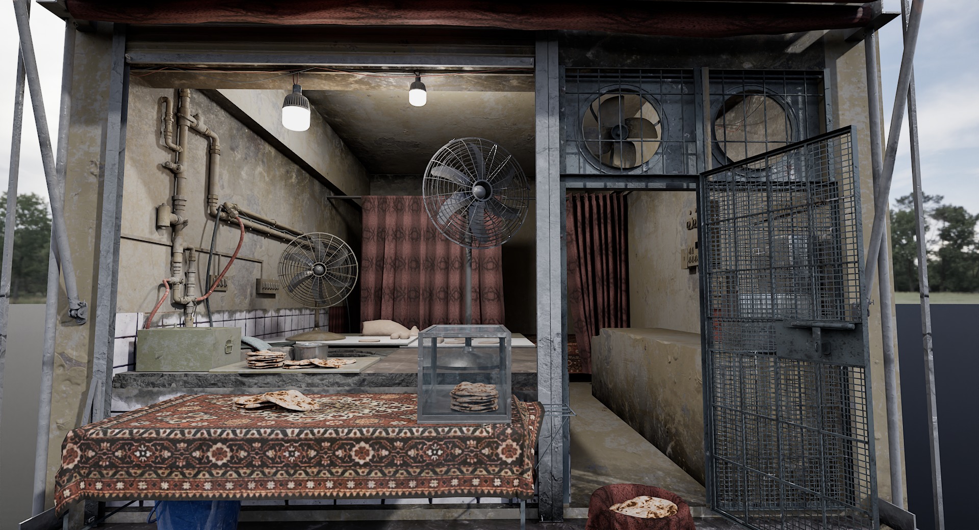 Nan Shop 3D Model By zambeelstudios Low-poly 3D model_8