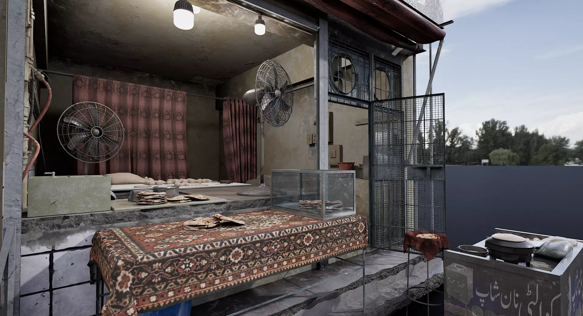 Nan Shop 3D Model By zambeelstudios Low-poly 3D model_0