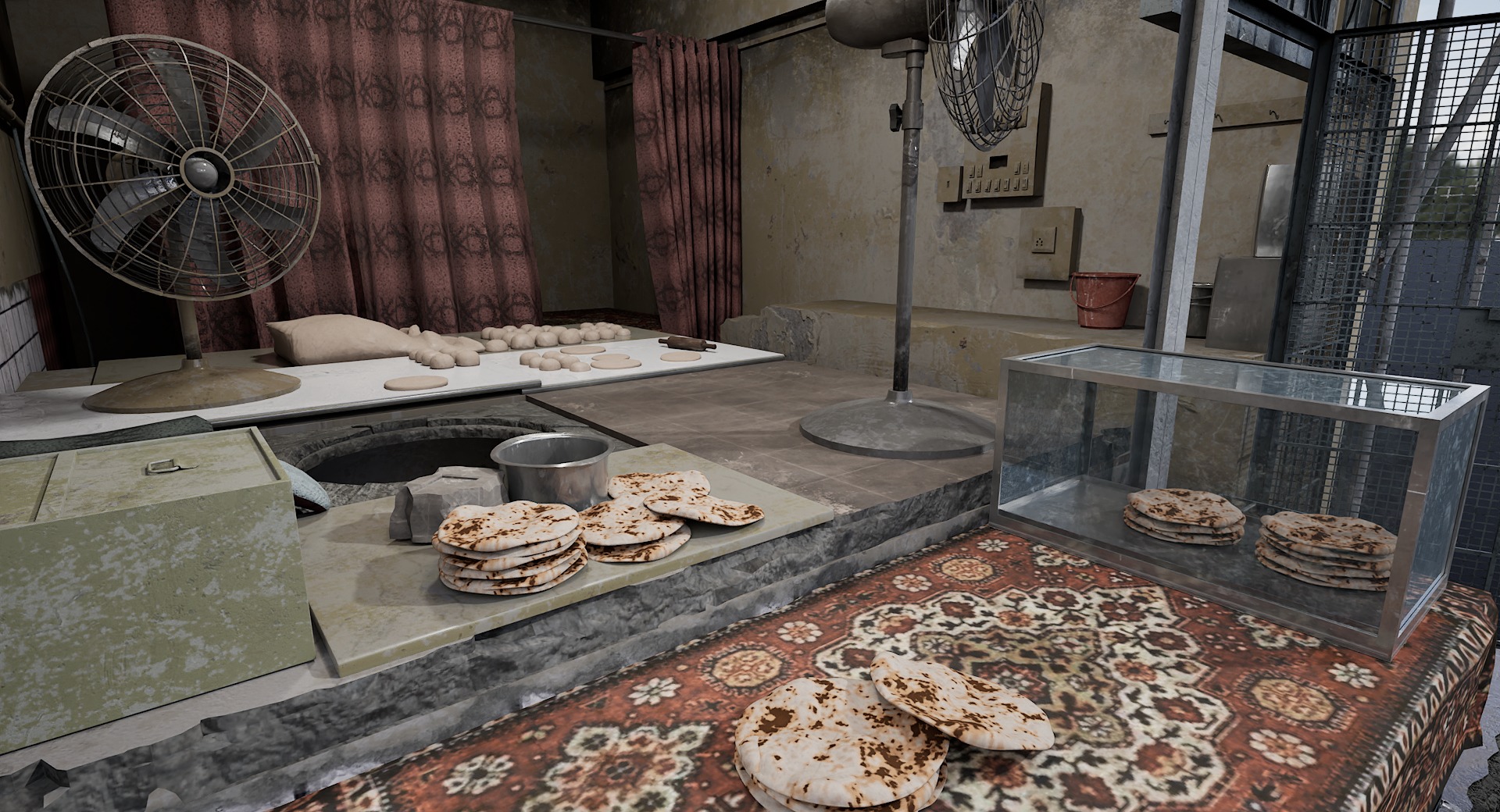 Nan Shop 3D Model By zambeelstudios Low-poly 3D model_4