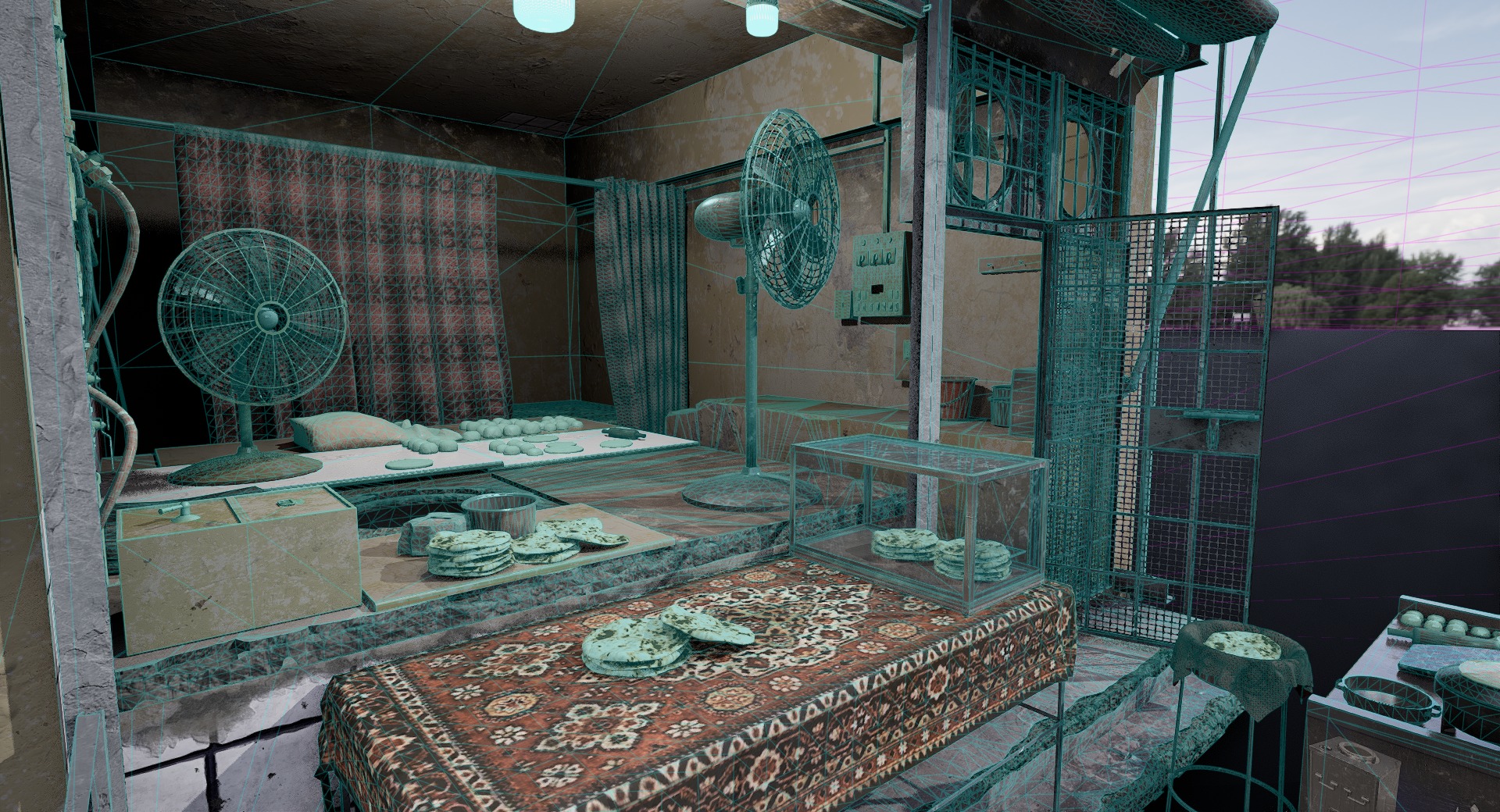 Nan Shop 3D Model By zambeelstudios Low-poly 3D model_16