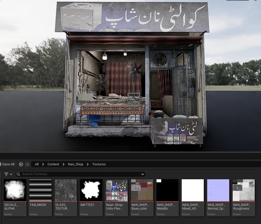 Nan Shop 3D Model By zambeelstudios Low-poly 3D model_10