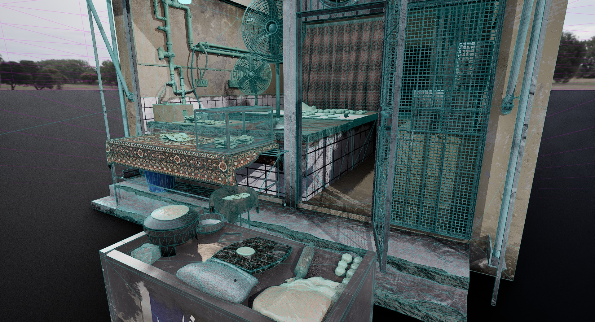 Nan Shop 3D Model By zambeelstudios Low-poly 3D model_15